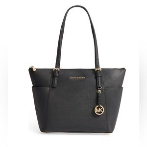 Michael Kors. Jet Set' Leather Tote. New